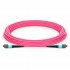 Customized MTP®-12 Jumper, 8-288 Fibers, Multimode (OM4), 0.35dB Max