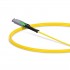 1m (3ft) MMC Jumper, MMC-16 APC (Female) to MTP®-16 APC (Female), 16 Fibers, Single Mode (OS2), Plenum (OFNP), 0.35dB Max, Jumper Polarity, Yellow